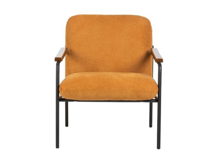 Jara Loungesessel - gelb - 68,5x72,5x82 cm von Kauf-Unique Marketplace
