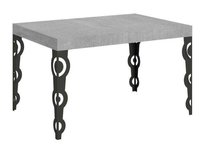 Karamay Ausziehtisch 140/400x90 cm Beton Anthrazit Beine von Kauf-Unique Marketplace