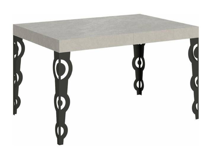 Karamay Kaschmir Ausziehtisch 140/400x90 cm mit anthrazitfarbenen Beinen von Kauf-Unique Marketplace