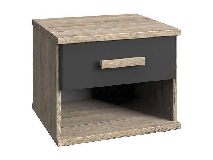 Kleine Kommode f�r Schlafzimmer Eiche San Remo und Dunkelgrau Kleine Kommode f�r Schlafzimmer Eiche San Remo und Dunkelgrau von Kauf-Unique Marketplace