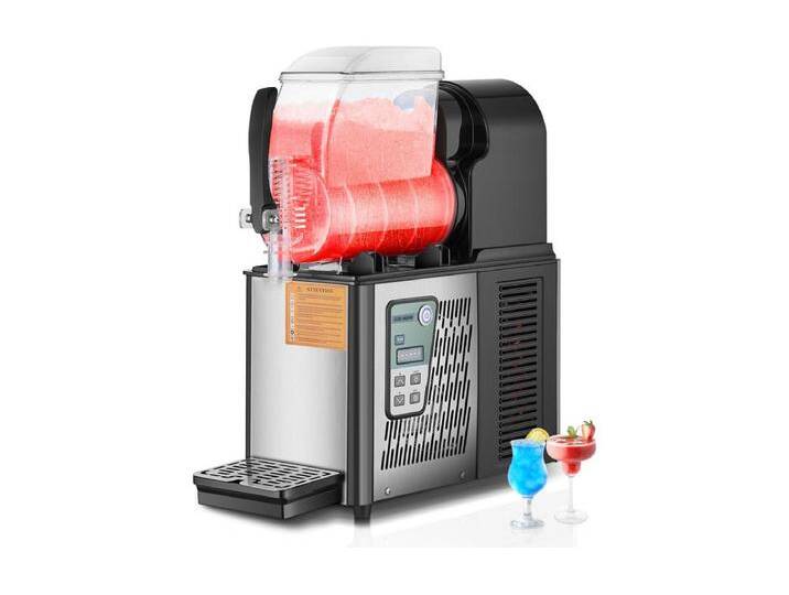 Kommerzielle Granitmaschine SucceBuy 4 L, Margarita in Edelstahl 16 Tassen, für das Haus, die Feiern, die Restaurants, die Cafés Kommerzielle Granitmaschine SucceBuy 4 L, Margarita in Edelstahl 16 Tassen, für das Haus, die Feiern, die Restaurants, die Cafés von Kauf-Unique Marketplace