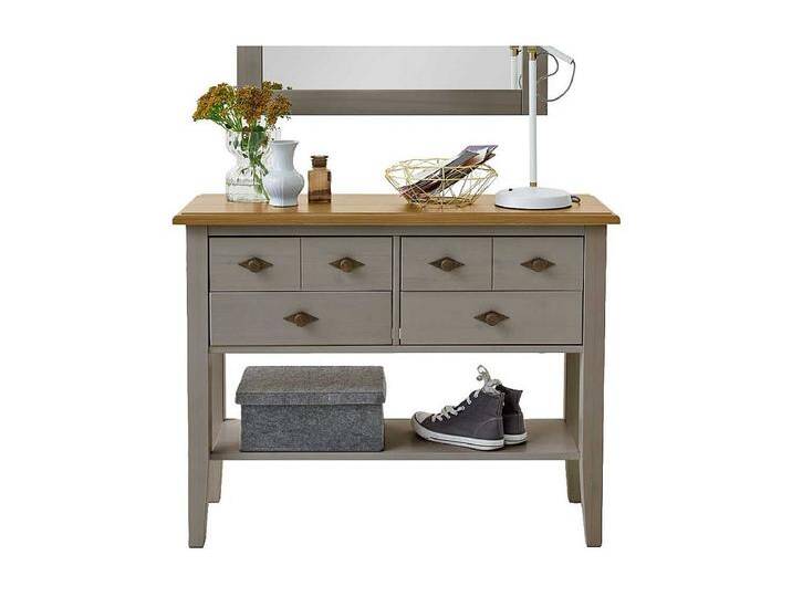 Kommodentisch in Grau Kiefer teilmassiv Kommodentisch in Grau Kiefer teilmassiv von Kauf-Unique Marketplace