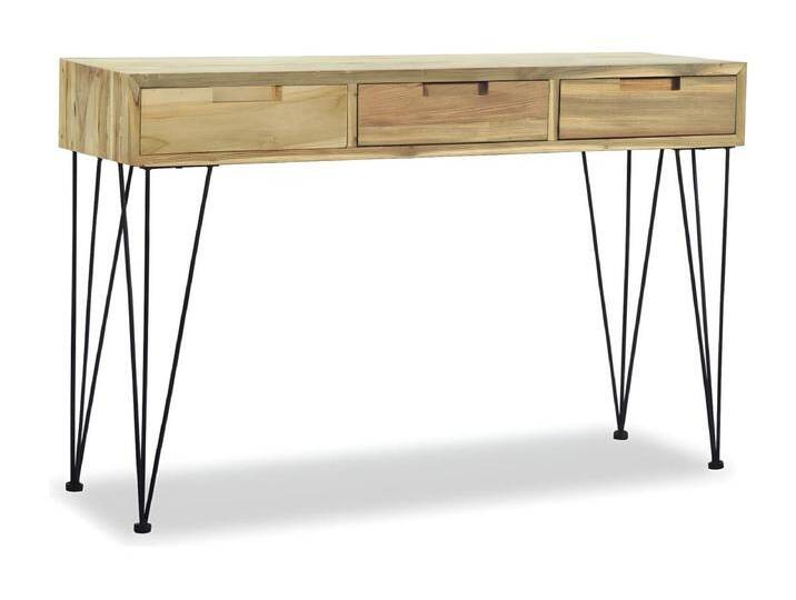 Konsolentisch,Flurtisch 120 x 35 x 76 cm Teak Massiv -gkd756258 von Kauf-Unique Marketplace
