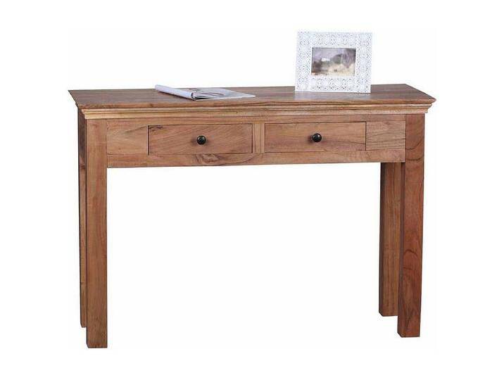 Konsolentisch aus Akazie Massivholz mit Schubladen Konsolentisch aus Akazie Massivholz mit Schubladen von Kauf-Unique Marketplace