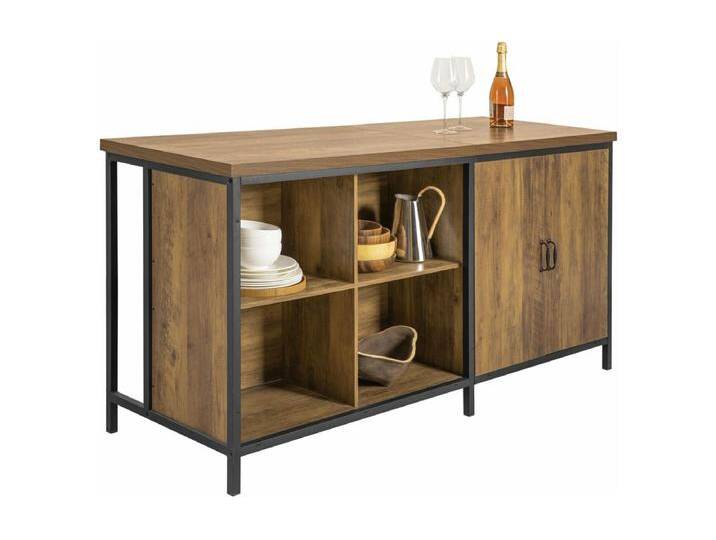 Kücheninsel KNL01-F 170 x 89 x 60 cm Braun von Kauf-Unique Marketplace
