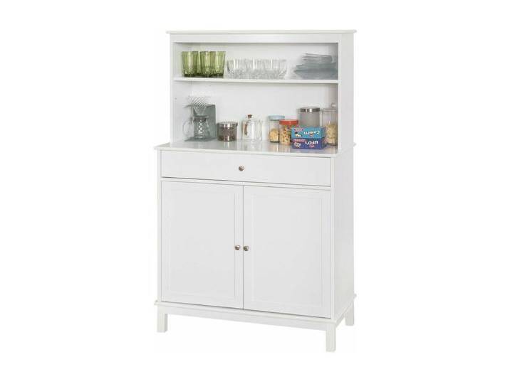 Küchenschrank FSB26-W 90 x 148 x 40 cm Weiß von Kauf-Unique Marketplace