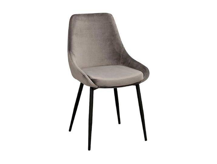 Küchenstuhl Set aus Samt Metallgestell (2er Set) von Kauf-Unique Marketplace