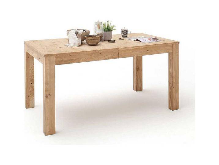 Küchentisch ausziehbar Eiche Bianco furniert von Kauf-Unique Marketplace