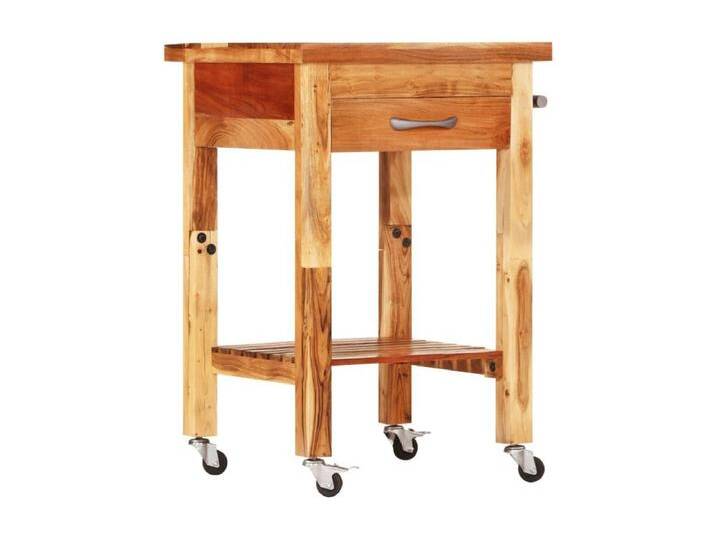 Küchenwagen 55x55x89 cm Massivholz Akazie Küchenwagen 55x55x89 cm Massivholz Akazie von Kauf-Unique Marketplace