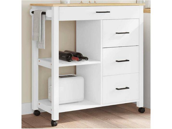 Küchenwagen MONZA 84x40x88,5 cm Massivholz Kiefer Küchenwagen MONZA 84x40x88,5 cm Massivholz Kiefer von Kauf-Unique Marketplace