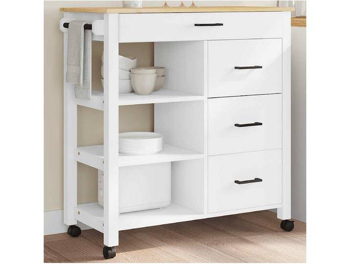 Küchenwagen MONZA 84x40x88,5 cm Massivholz Kiefer Küchenwagen MONZA 84x40x88,5 cm Massivholz Kiefer von Kauf-Unique Marketplace