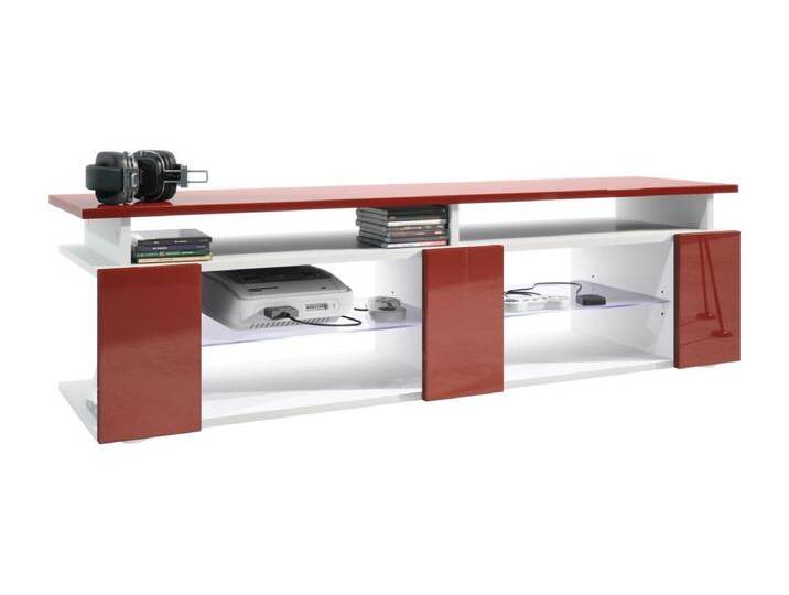 LOWBOARD Movie Fronten und obere Platte des Aufsatzes in Bordeaux Hochglanz von Kauf-Unique Marketplace