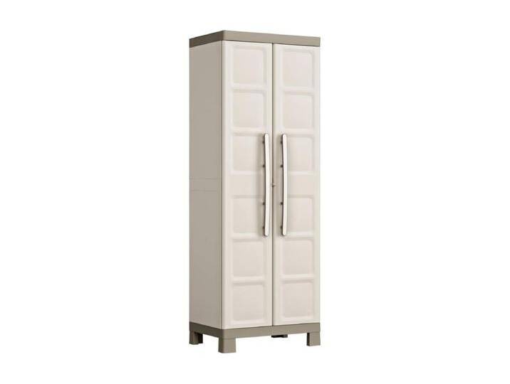 Lagerschrank mit Einlegeböden Excellence Beige und Taupe 182 cm von Kauf-Unique Marketplace