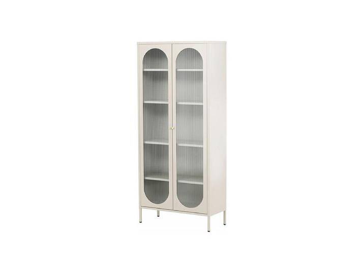 Lima Vitrinenschrank 2 Türen beige. Lima Vitrinenschrank 2 Türen beige. von Kauf-Unique Marketplace