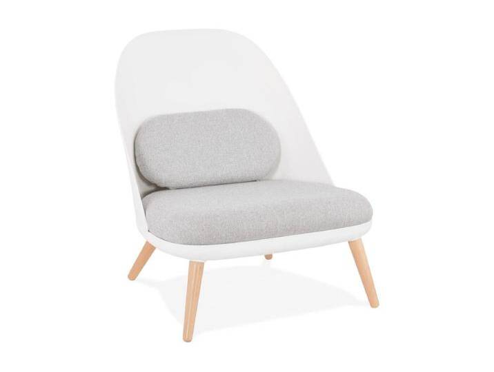Lounge-Sessel - TICOS - Weiß - 74x66x76 cm von Kauf-Unique Marketplace
