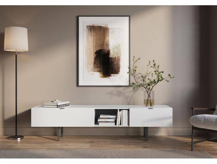 Lowboard Myway, weiß, 1 schublade, minimalistisch, 180 cm Lowboard Myway, weiß, 1 schublade, minimalistisch, 180 cm von Kauf-Unique Marketplace