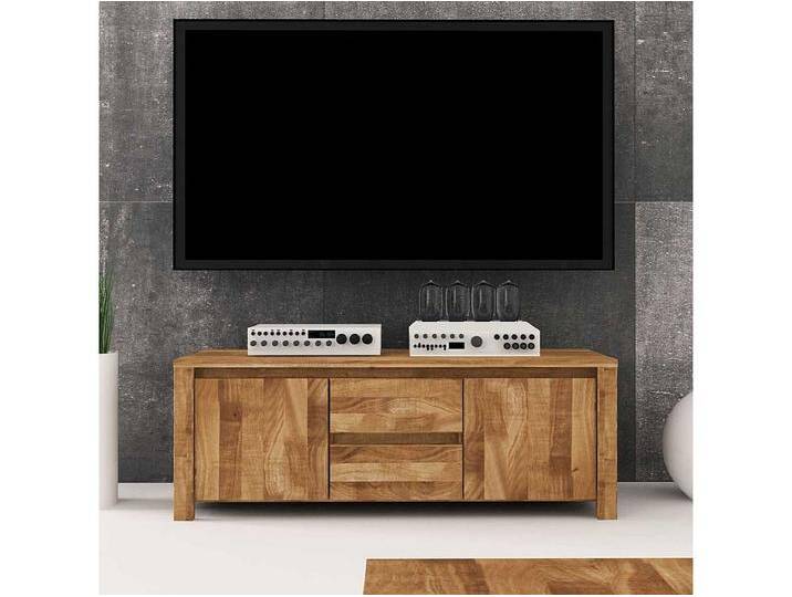 Lowboard aus Wildeiche Massivholz 115 cm von Kauf-Unique Marketplace