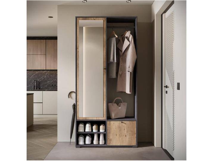 MINIO go for it, DAFNI Kleiderschrank in Matera/ Breslauer Kastanie von Kauf-Unique Marketplace