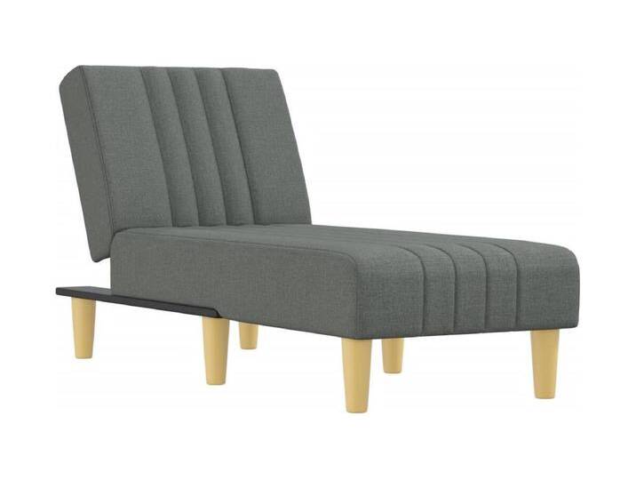 Machiel Chaiselongue Dunkelgrau Stoff von Kauf-Unique Marketplace