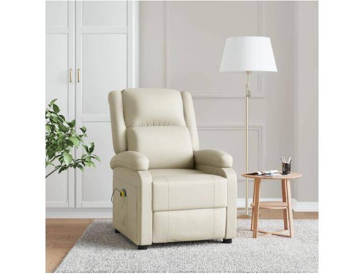 Massagesessel,Relaxsessel Creme Kunstleder -gkd121608 von Kauf-Unique Marketplace