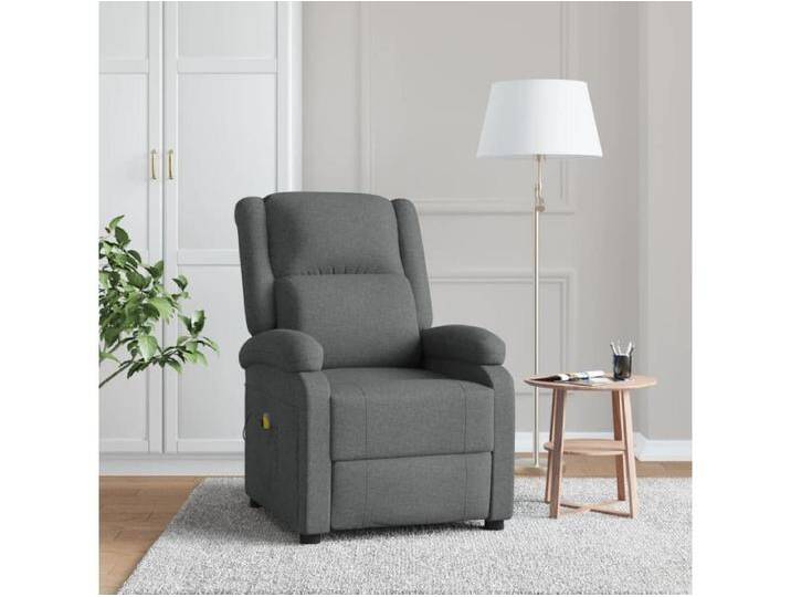 Massagesessel,Relaxsessel Dunkelgrau Stoff -gkd109715 von Kauf-Unique Marketplace