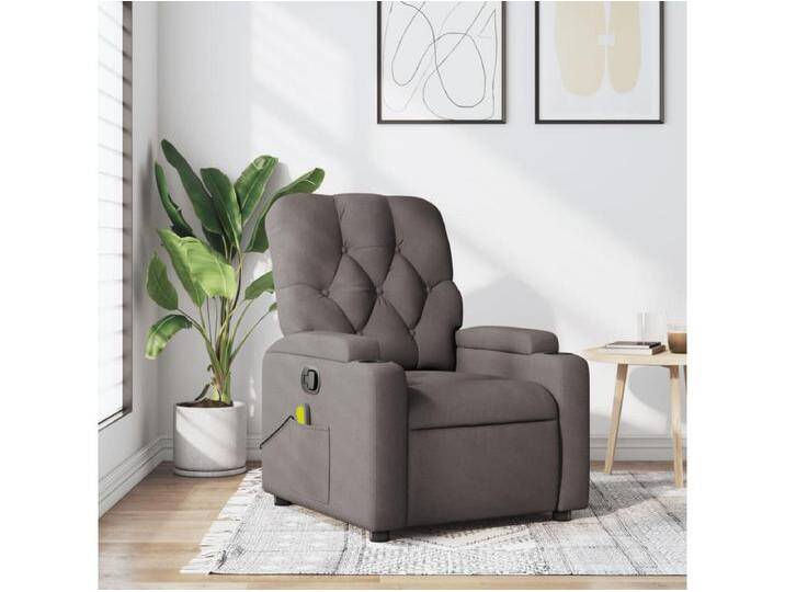 Massagesessel Taupe Stoff von Kauf-Unique Marketplace