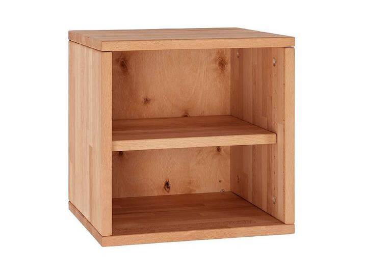 Massiver Regalwürfel aus Kernbuche Massivholz mit Rückwand Massiver Regalwürfel aus Kernbuche Massivholz mit Rückwand von Kauf-Unique Marketplace