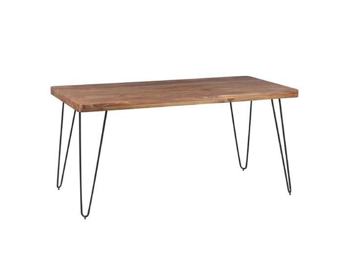 Massivholz Sheesham Esstisch 160x80x76 cm Küchentisch Massiv Tisch von Kauf-Unique Marketplace