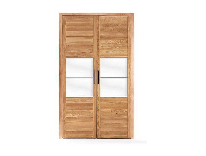 Massivholzkleiderschrank mit Glas 2 türig Holz Oberfläche geölt Massivholzkleiderschrank mit Glas 2 türig Holz Oberfläche geölt von Kauf-Unique Marketplace