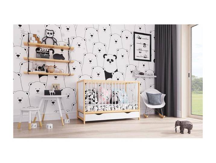 Mitwachsendes Babybett mit Schublade – 120x60cm von Kauf-Unique Marketplace