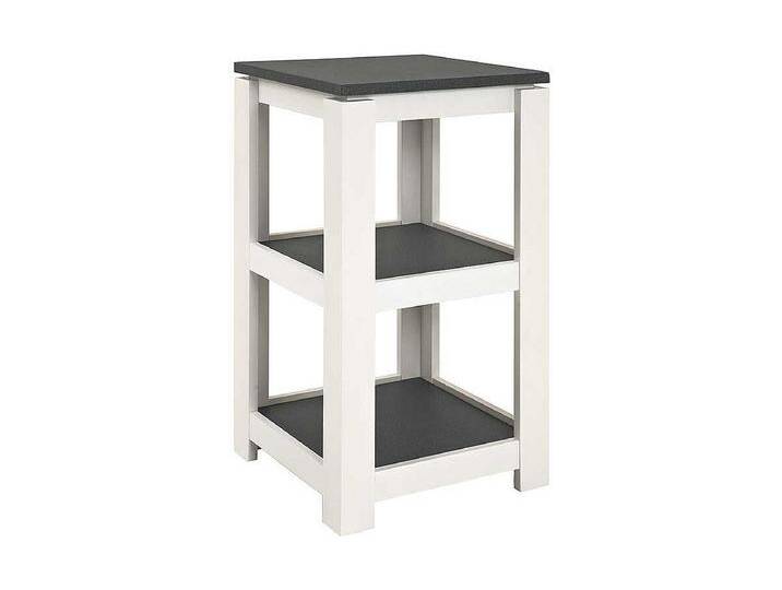 Nachtkommode für Boxspringbett Weiß Grau von Kauf-Unique Marketplace