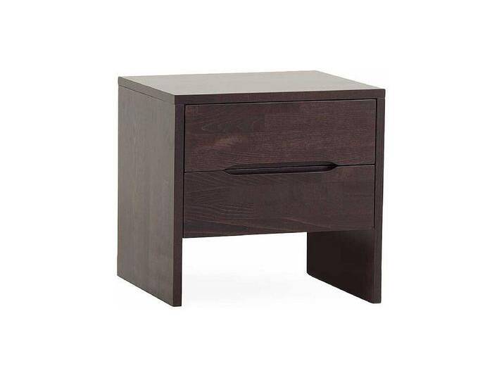 Nachtkonsole in Wenge Braun Buche Massivholz von Kauf-Unique Marketplace