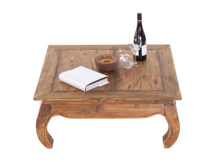 OPIUMTISCH MAHA Massivholz braun von Kauf-Unique Marketplace