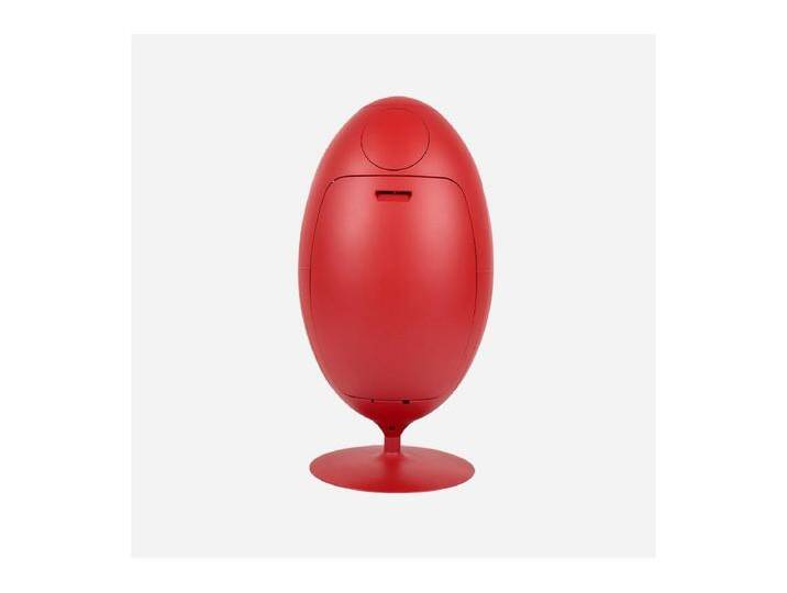 OVETTO GALA ROT MATT – Stilvoller Design-Mülleimer für Recyclingzwecke von Kauf-Unique Marketplace