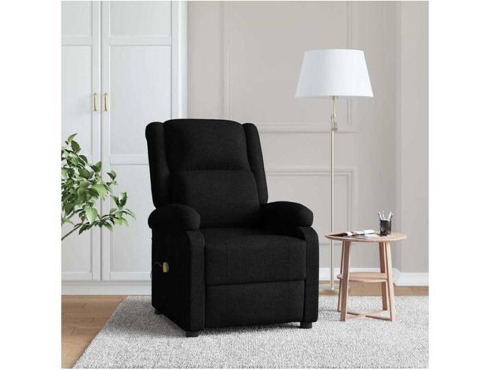 Ohrensessel mit Massagefunktion Schwarz Stoff von Kauf-Unique Marketplace
