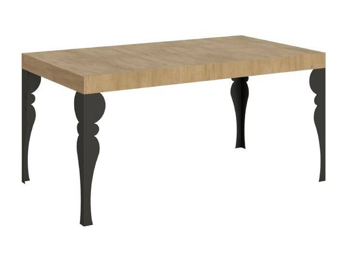 Paxon Ausziehtisch 160/244x80 cm Natur-Eiche mit anthrazitfarbenen Beinen Paxon Ausziehtisch 160/244x80 cm Natur-Eiche mit anthrazitfarbenen Beinen von Kauf-Unique Marketplace