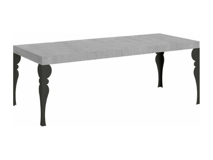 Paxon Premium Ausziehtisch 200/460x90 cm Beton Anthrazit Beine von Kauf-Unique Marketplace