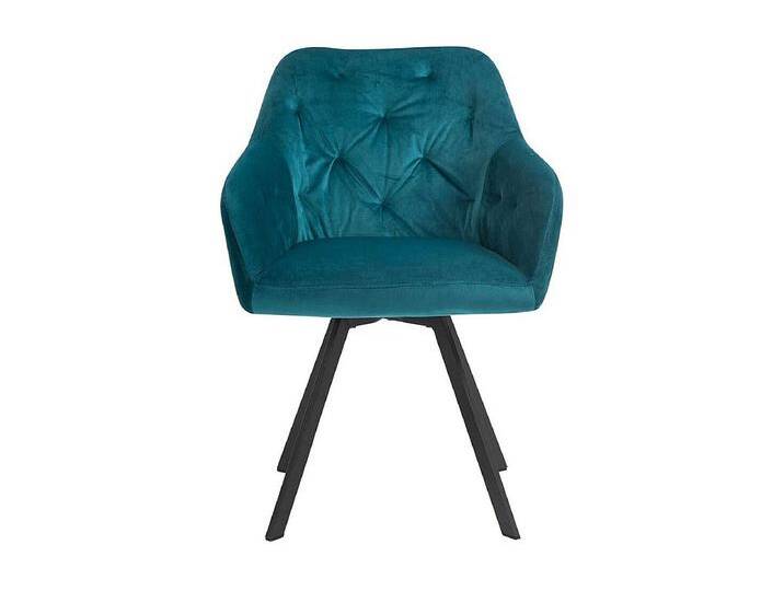 Polster Armlehnstuhl mit Samt Bezug Türkis Polster Armlehnstuhl mit Samt Bezug Türkis von Kauf-Unique Marketplace