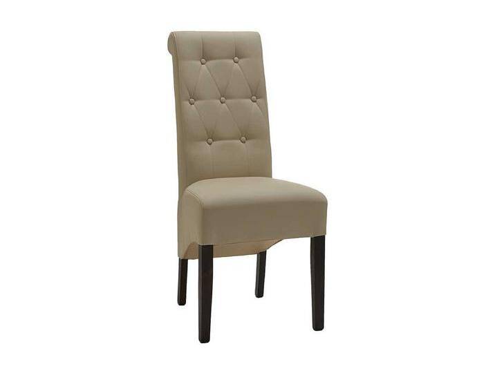 Polster Esszimmerstuhl in Creme Knopfsteppung (2er Set) von Kauf-Unique Marketplace