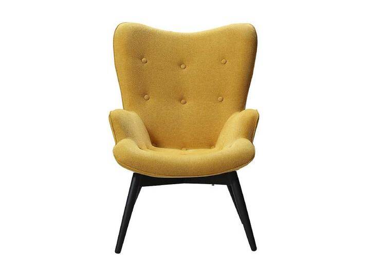 Polstersessel in Gelb Webstoff Skandi Design Polstersessel in Gelb Webstoff Skandi Design von Kauf-Unique Marketplace