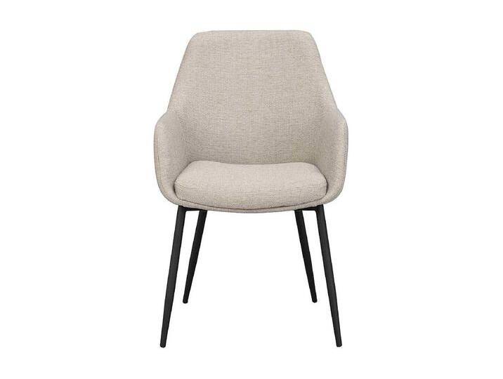 Polsterstühle in Beige im Skandi Design Stoffbezug (2er Set) von Kauf-Unique Marketplace