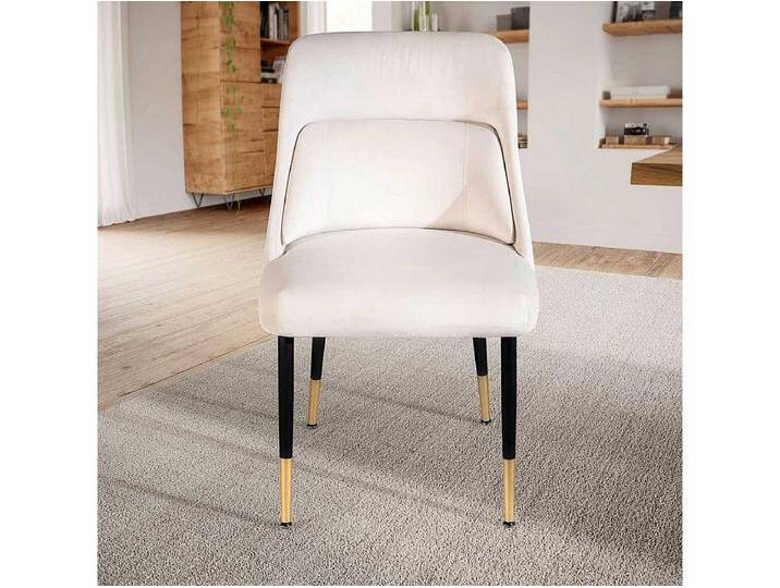 Polsterstuhl Esstischstuhl in modernem Design aus Samt Polsterstuhl Esstischstuhl in modernem Design aus Samt von Kauf-Unique Marketplace