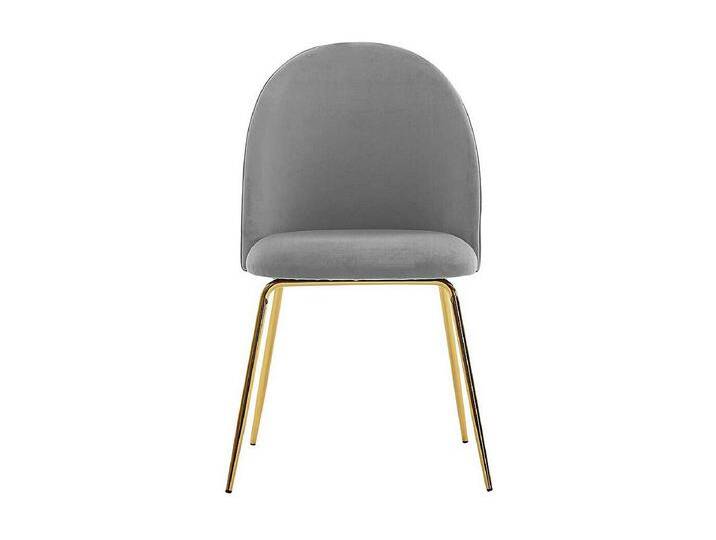 Polsterstuhl Esszimmer St�hle aus Samt mit Gestell aus Metall (2er Set) von Kauf-Unique Marketplace