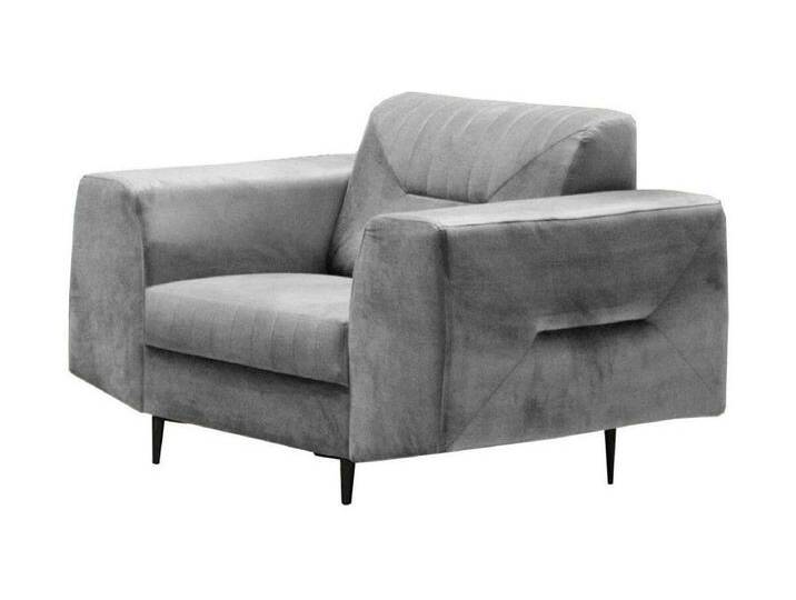 RELAXSESSEL Venezia hellgrau mit schwarzen Beinen von Kauf-Unique Marketplace