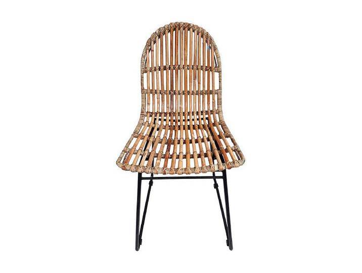 Rattan Esszimmerstuhl Metallgestell modern (2er Set) von Kauf-Unique Marketplace