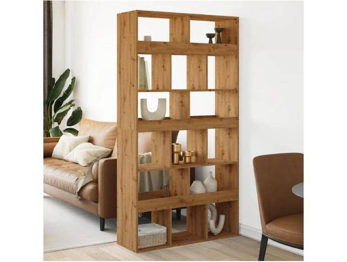 Raumteiler Artisan-Eiche 100x33x187,5 cm Holzwerkstoff von Kauf-Unique Marketplace