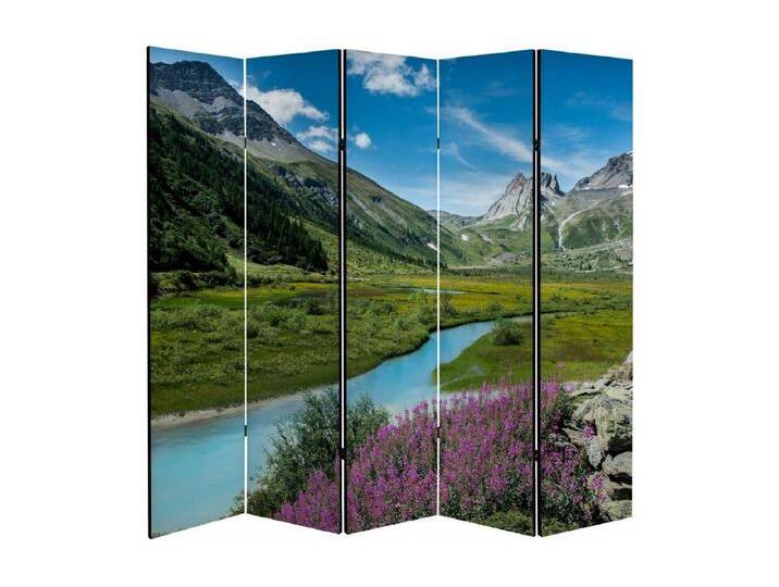 Raumteiler Foto Paravent Textur 225x172 cm beidseitig auf Vlies-Leinwand Bedruckt Trennwand Spanische Wand Sichtschutz Raumtrenner Design Ornament von Kauf-Unique Marketplace