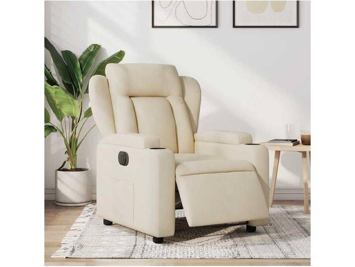 Relaxsessel Elektrisch Creme Stoff Relaxsessel Elektrisch Creme Stoff von Kauf-Unique Marketplace