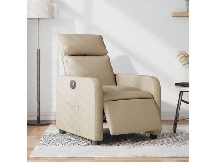 Relaxsessel Elektrisch Fernsehsessel Creme Stoff -gkd709948 von Kauf-Unique Marketplace