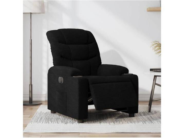 Relaxsessel Elektrisch Fernsehsessel Schwarz Stoff -gkd169083 von Kauf-Unique Marketplace